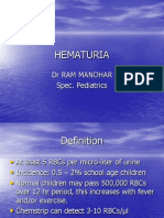 Hematuria