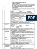 Instructions For Filling Form 49A