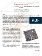 Porting The Linux Kernel To An Arm Based Development Board: Pratyusha - Gandham, Ramesh N.V.K