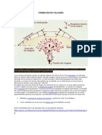 Formación de Volcanes