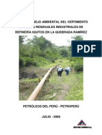 Pma Vertimiento de Aguas Residuales - Petroperu