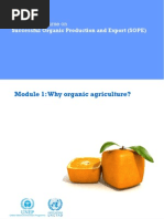 Module 1 Why Organic Agriculture