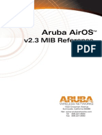 Aruba MIB Reference