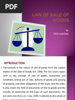 Law of Sale of Goods