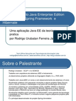 Desenvolvimento Java EE Usando JSF - Spring Framework e Hibernate
