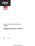 Quidway S5300 Configuration Guide - Security (V100R003 - 02) PDF