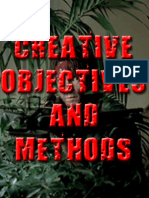 Creative Objectives and Methods Analysis 