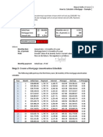 Calculating Mortgage Payments