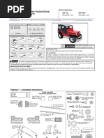 Bestop Tigertop Manual For Jeep CJ-5