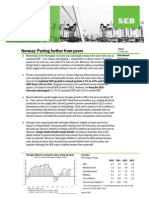 SEB Report: Norwegian 2012 Growth Forecast Revised Up