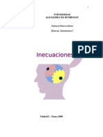 Inecuaciones