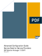 SAP Solution Manager ServiceDesk Setup