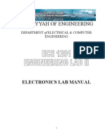 ECE102 Electronic Lab II Manual IIU Malaysia