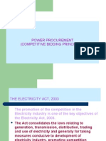 Power Procurement (Competitive Bidding Principles)