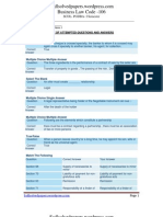 SCDL Business Law Paper - 3