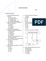 Ecology Test For CSEC Students