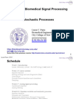 BME I5100 Biomedical Signal Processing: Lucas C. Parra Biomedical Engineering Department City College of New York