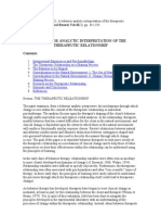 Rosenfarb (1992) - A Behavior Analytic Interpretation of The Therapeutic Relationship