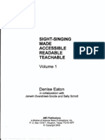 Readable Teachable: Sight - Singing