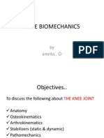 Knee Biomechanics: by Amrita..