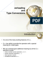 Operator Overloading and Type Conversions
