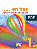 De Tres en Tres Apreciacion Artistica 1°