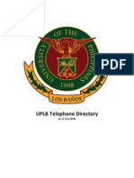 005 UPLB Telephone Directory