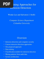 Data Mining Approaches For Intrusion Detection: Wenke Lee and Salvatore J. Stolfo