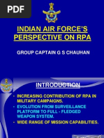 Indian Air Force's Perspective On Remotely Piloted Aircraft (RPA)