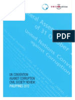  Philippine CSO Parallel Review Report (UNCAC)