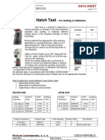 Cross Hatch Test