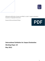 White &amp Phillips Small N Impact Evaluation WP Version