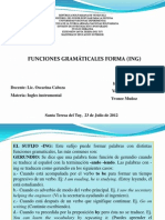 Funciones Gramaticales Forma (Ing)