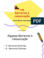 6 - Barreiras À Comunicação