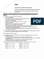 Form 1023 Checklist: (Revised June 2006)