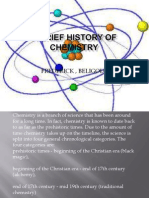 A Brief History of Chemistry