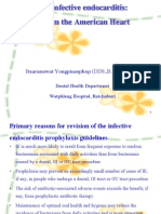 Prevention of Infective Endocarditis AHA Edit