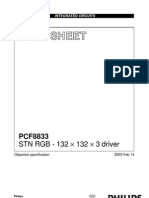 Graphics LCD Controller Details PCF8833