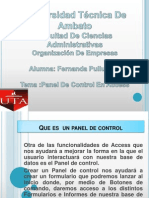 Panel de Control