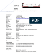 MV Alamosborg Ship Particulars