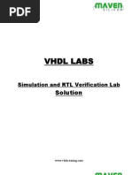 VHDL - Lab Solution