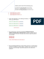 PracticalProblems&Solutions Subnetting