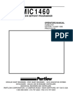 1/4 Din Setpoint Programmer: FORM 3707 Edition 1 © May 1996 PRICE $10.00