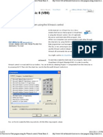 A Client Server Chat Program Using The Winsock Control - Visual Basic 6 (VB6)