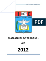 Plan Anual de Trabajo 2011 Aip-Lach