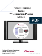 Training de Pioneer Plasma 6 Generacin