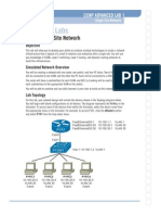 Advanced Labs: Lab 1: Single Site Network