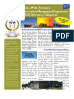 Construction Management Prospectus