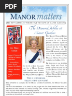 Matters: !e Diamond Jubilee at Manor Gardens