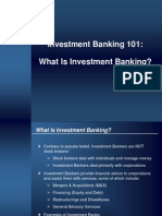 Investment Banking